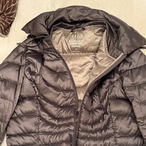 a.n.a Silver Packable Down Jacket